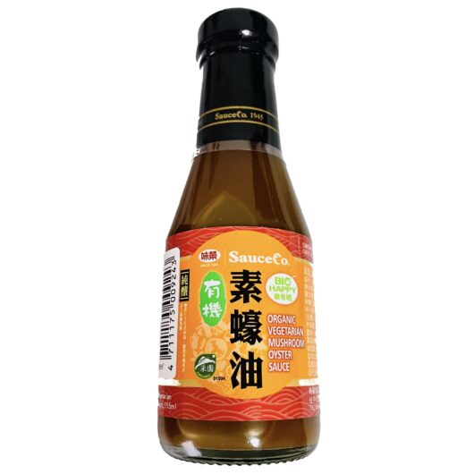 SauceCo. 有機ベジタリアンマッシュルームオイスターソース 155ml